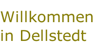 Willkommen in Dellstedt
